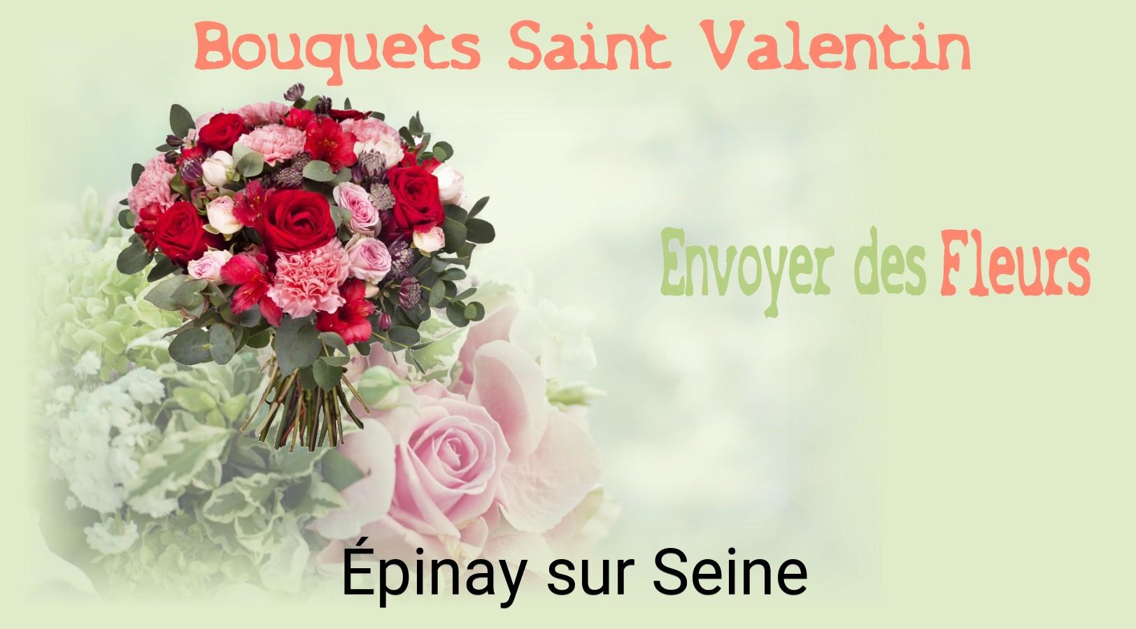 Roses de Saint-Valentin livrées à Épinay-sur-Seine